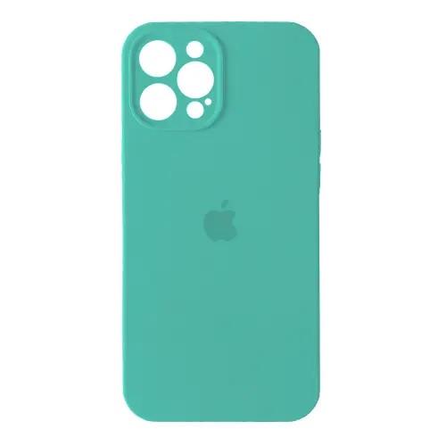 Силиконовый Чехол Накладка Закрытая Камера Silicone Case Full Camera Для iPhone 12 Pro Max Mint Силиконовый Чехол Накладка Закрытая Камера Silicone Case Full Camera Для iPhone 12 Pro Max Mint