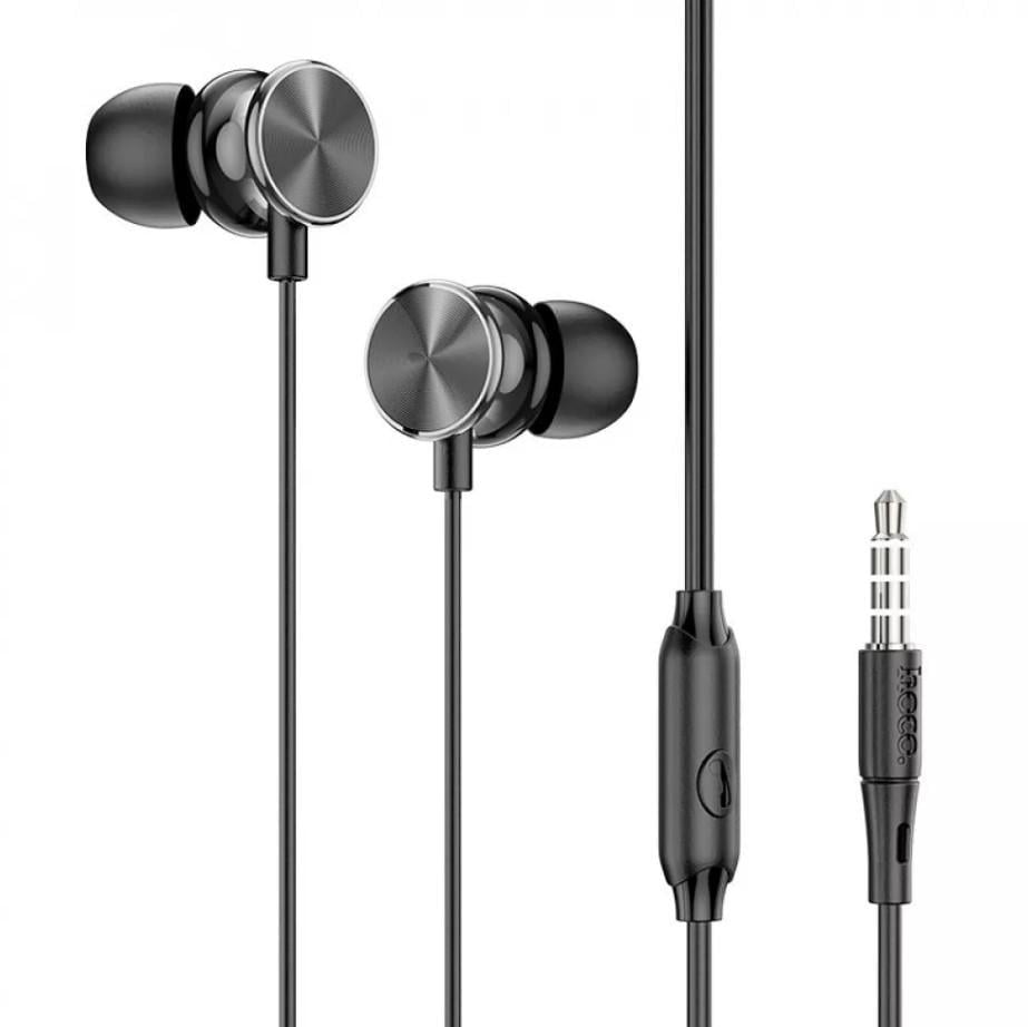 НавушникиHOCO M96 Platinum With Microphone mini-jack 3,5 мм Black (559964)