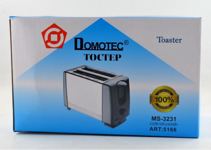 Тостер металевий Domotec MS-3231 - фото 6