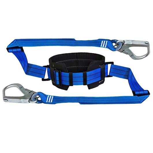 Страховой пояс безлямочный 4ПБ с 2-стропом ленточным (13854)