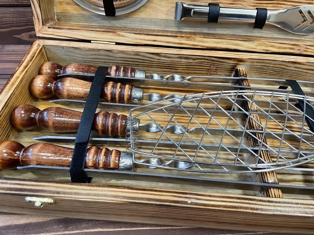 Набор шампуров FISHER в кейсе (10644966) - фото 4