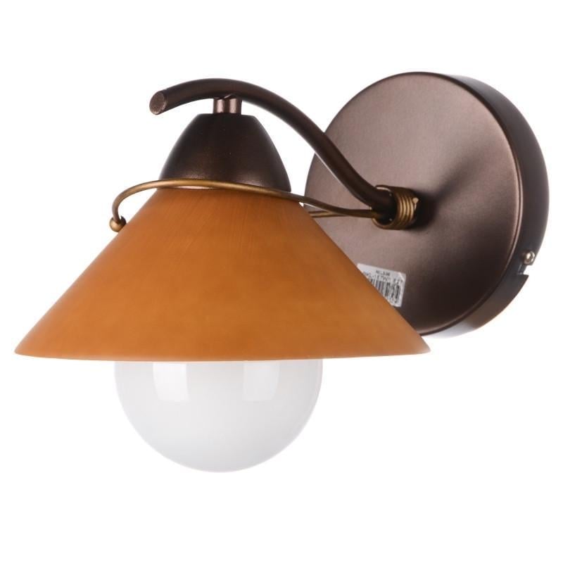 Бра направленного света настенное накладное кантри Brille BKL-187W/1 E27 L5-340