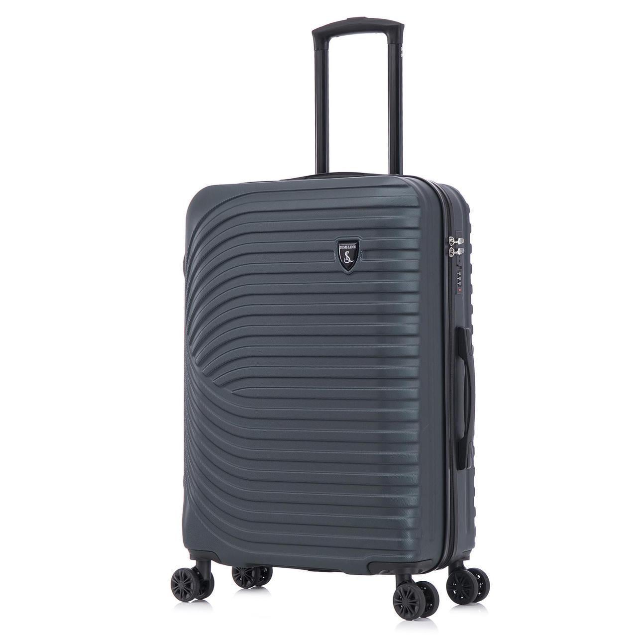 Чемодан SEMI LINE 28" L темно-синий-зеленый (T5865-3)