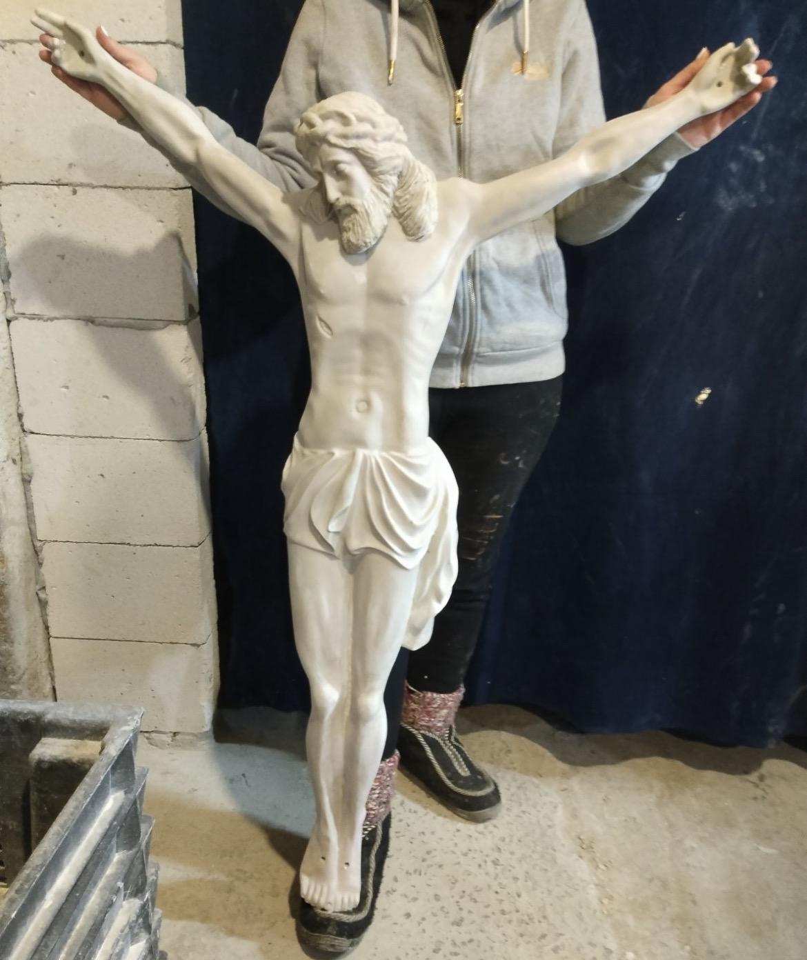 Велика фігура Розпʼяття Христа 130х90 см - фото 2 Велика фігура Розпʼяття Христа 130х90 см - фото 2