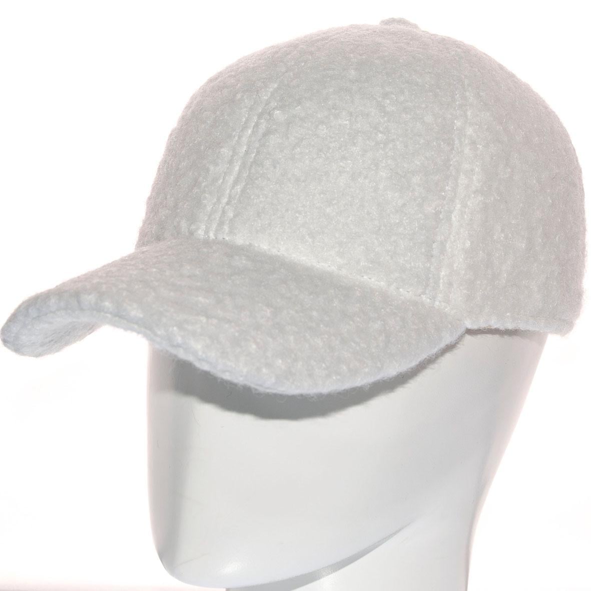 Бейсболка женская мерлушка барашек  Sofi BBZ21510 р. 57-58 Белый