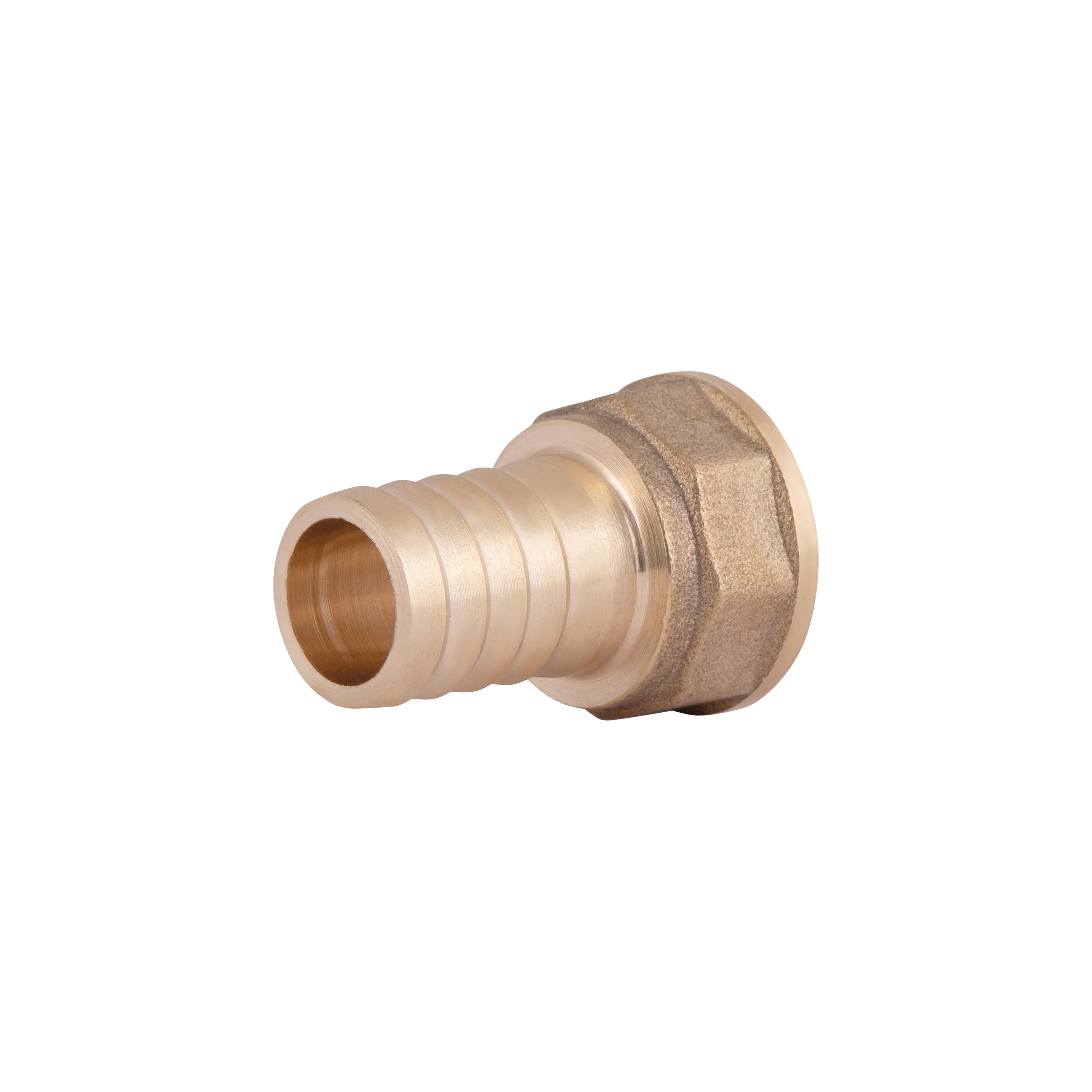 Соединение-штуцер латунное Thermo Alliance Standart Елка под шланг 1/2" В х 16 Желтый (SD4261516)