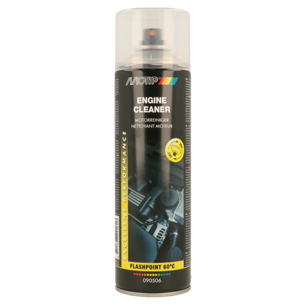 Очищувач для двигуна MOTIP Engine Сleaner аерозоль 500 мл
