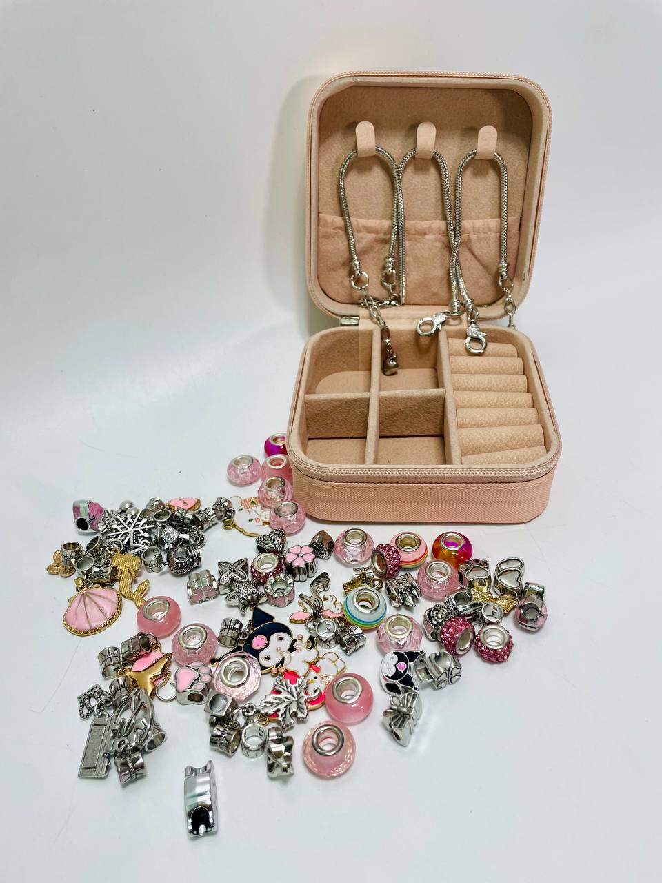 Набір для створення прикрас основи для браслетів та намист/чарми/намистини/підвіски/чохол для прикрас - фото 3 Набір для створення прикрас основи для браслетів та намист/чарми/намистини/підвіски/чохол для прикрас - фото 3