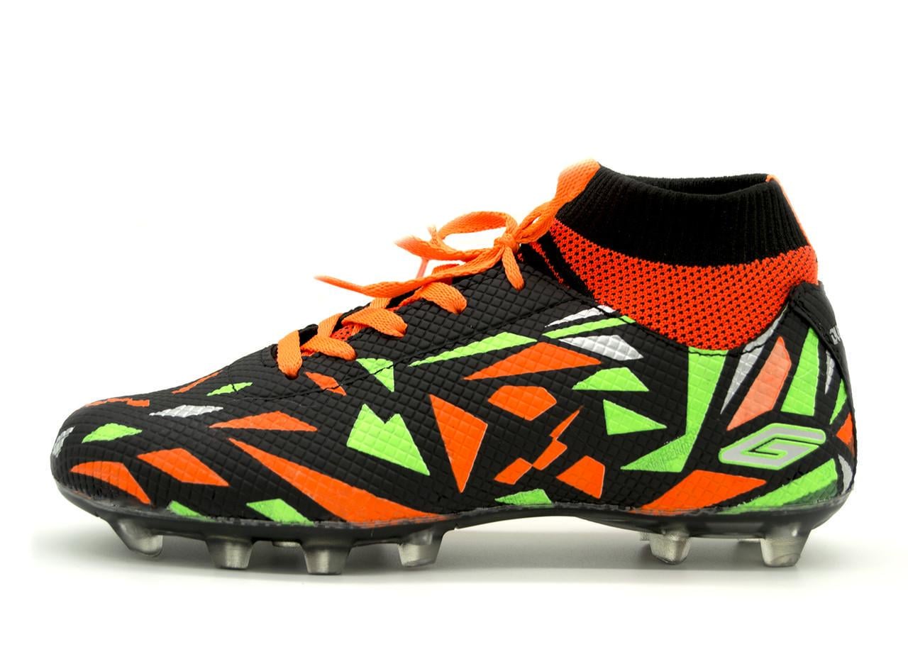 Бутсы детские Dugana KRA2024 р. 36 23 см Черный/Оранжевый/Салатовый (2104666495)