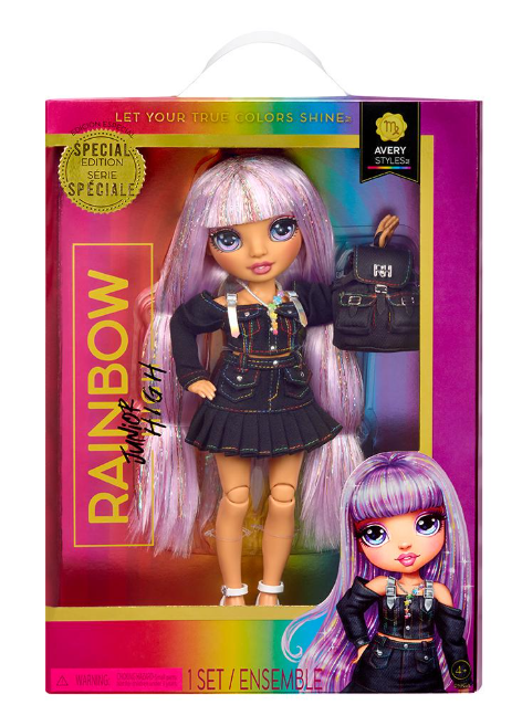 Лялька Rainbow High Junior High ЕЙВЕРІ СТАЙЛЗ з аксесуарами (MTT-171483)