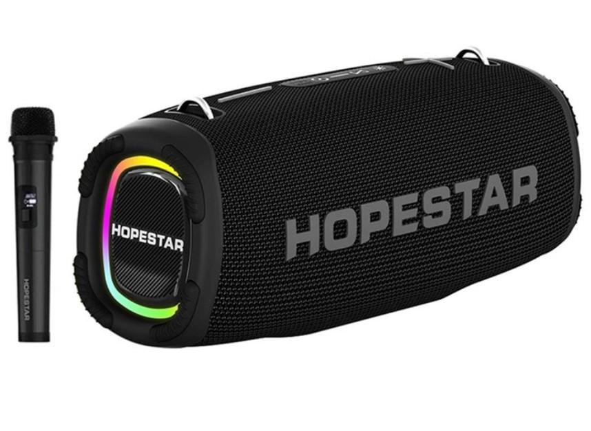 Портативная колонка HOPESTAR A6 Max 12000 mAh 80 Вт Черный (2390000019)