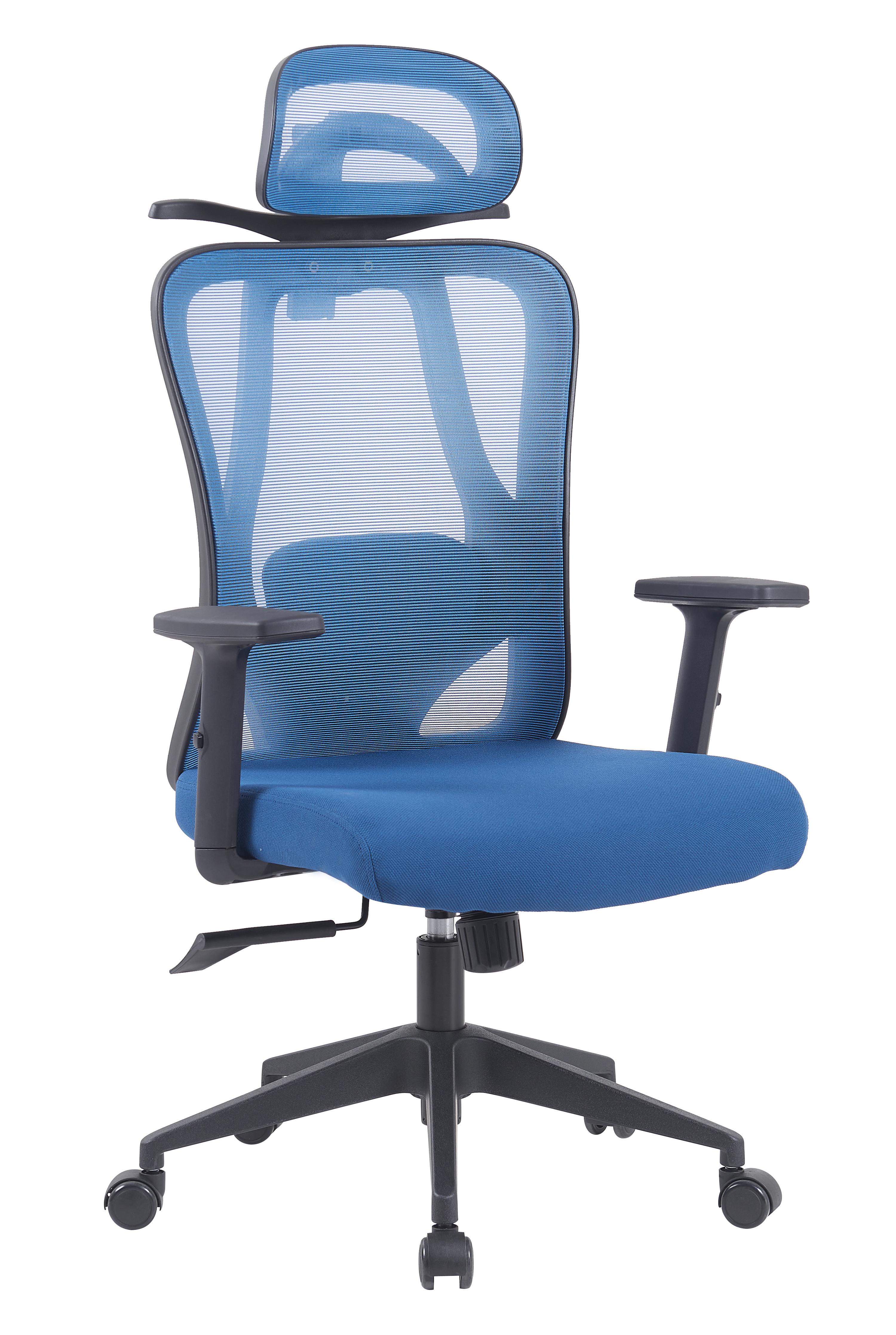 Комп'ютерне крісло Ergomix Island ергономічне Синій (29955259)
