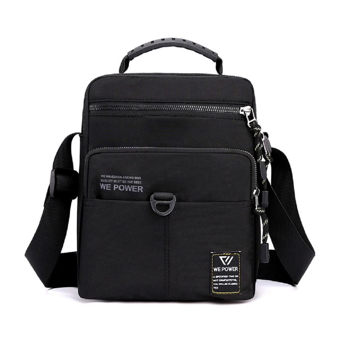 Чоловіча сумка через плече Royal Bag AT08-5801A Чорний (6920)