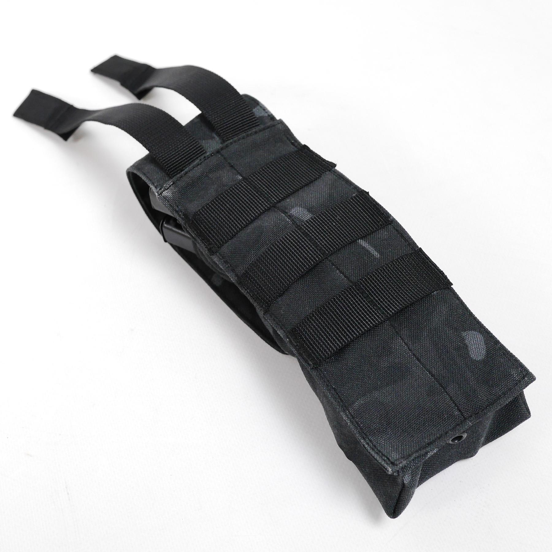 Підсумок під 2 магазина АК Cordura 1000D GU Double Mag Pouch Чорний мультикам (KS34564333756) - фото 2