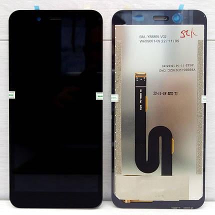 Дисплей для Ulefone Power Armor 16 Pro с сенсорным экраном Черный (36354000005227)