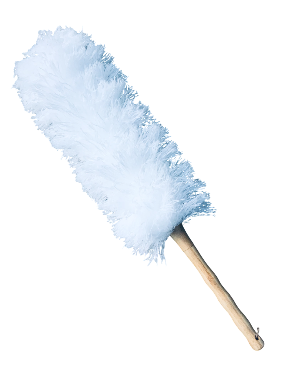 Метла-веер для уборки пыли Feniks микрофибра с бамбуковой ручкой 60 см - фото 5