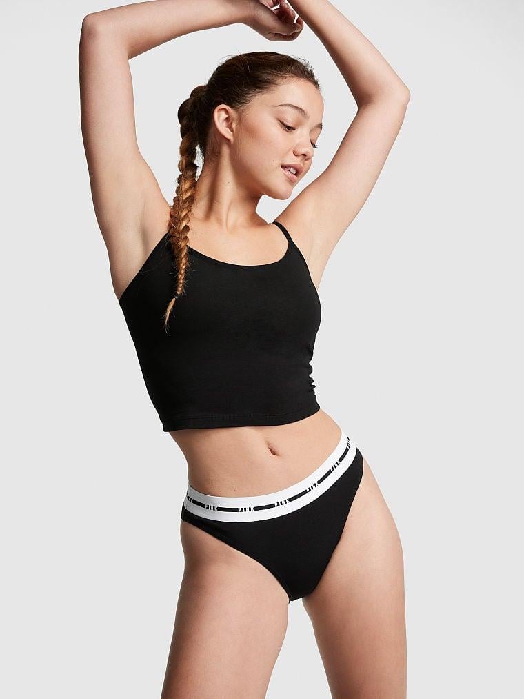 Трусики женские Victoria's Secret хипстеры М Черный (1968020901)