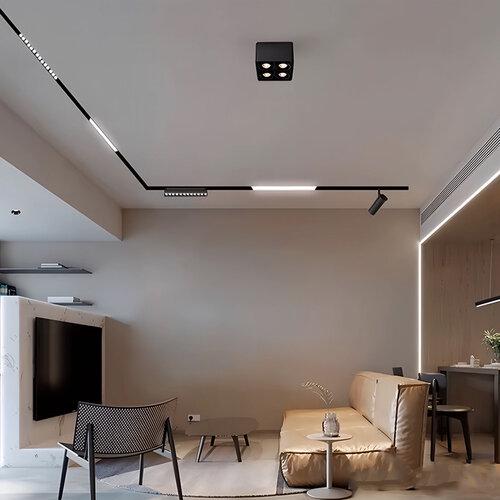 Светильник трековый магнитный LIGHT SET LED MT-LS 3202 20W 4000K 26 Черный (27290) - фото 4