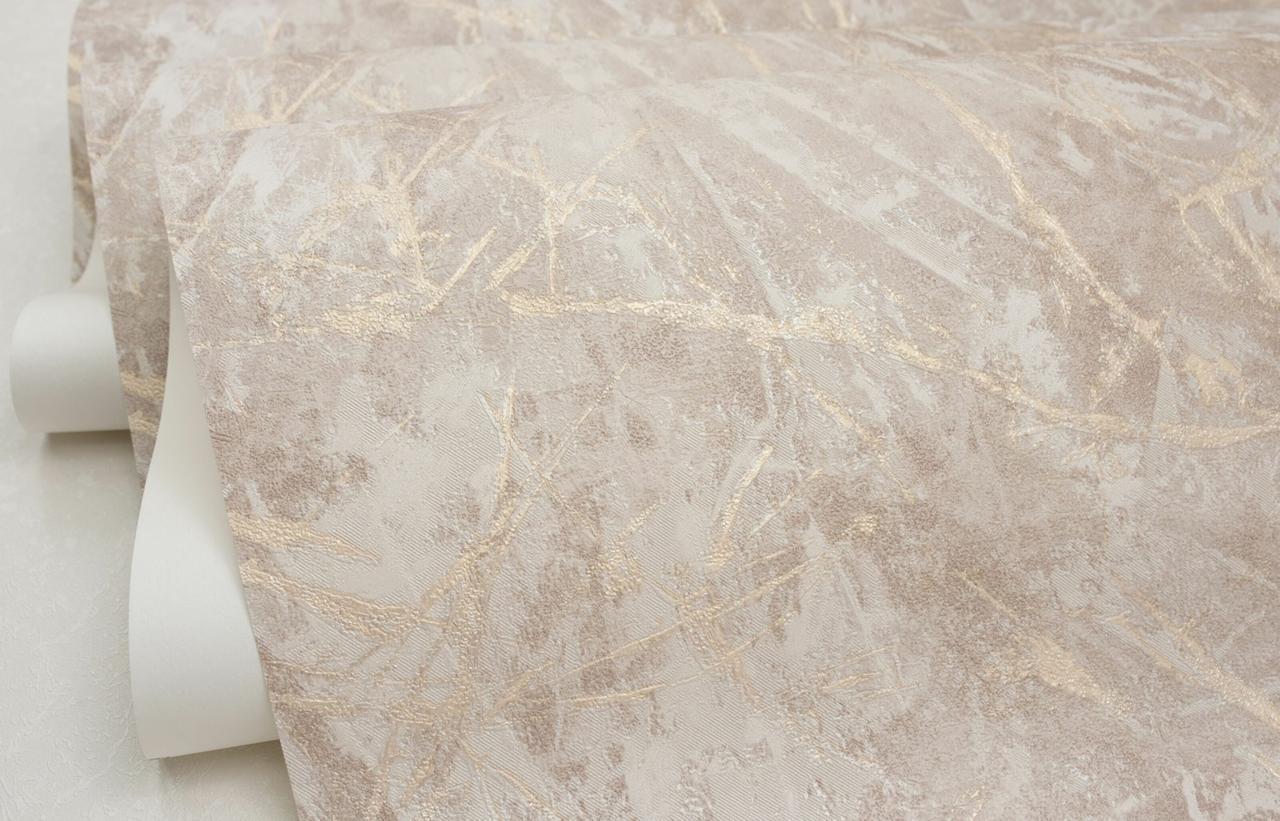 Обои флизелиновые SINTRA ALICANTE 406229 винил горячего тиснения 1,06х10,05 м Бежевый