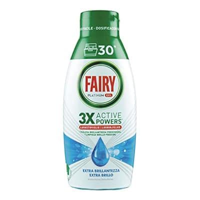 Гель для миття посуду в посудомийних машинах Fairy Platinum Gel Brezza 600 мл (13346046)