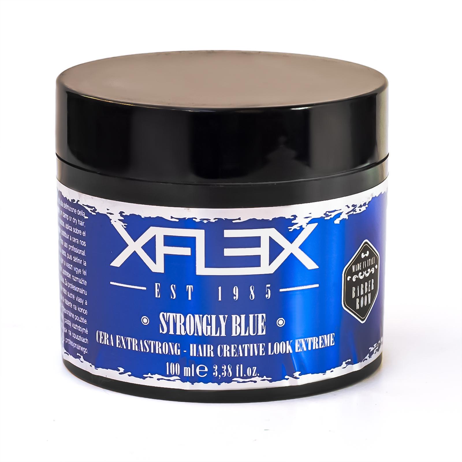 Помада для волос Xflex Strongly Blue Wax 100 мл