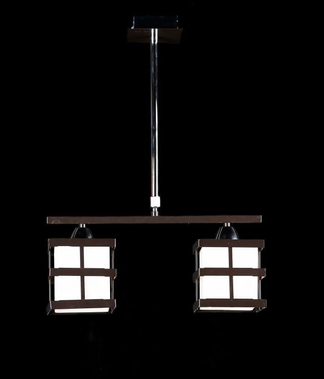 Люстра с плафонами Ray L10173/2 CR+COFFEE2 (IR006099)