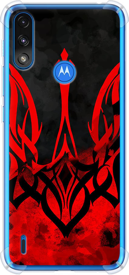 Чехол на Motorola E7 Power Герб Украины v2 (5312sp-2284-42517)