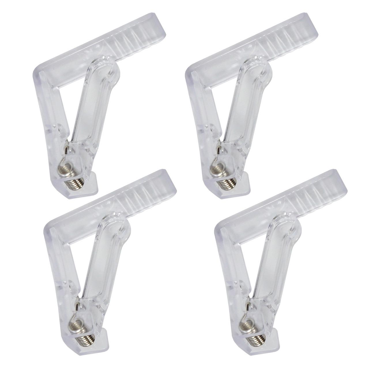 Зажим для скатерти 4 шт. 6,5х6х1,5 см (R92866) - фото 4 Зажим для скатерти 4 шт. 6,5х6х1,5 см (R92866) - фото 4