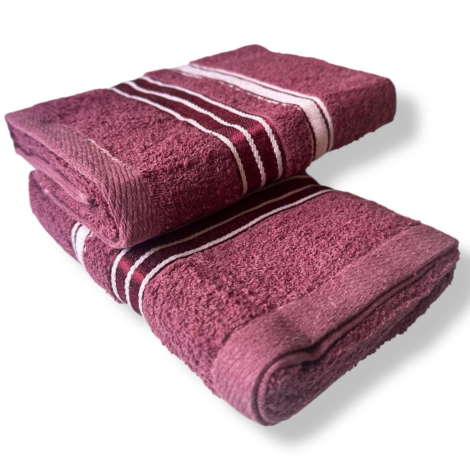 Рушник махровий Koloco 70x135 см Бордовий (550-91-3) - фото 3 Рушник махровий Koloco 70x135 см Бордовий (550-91-3) - фото 3