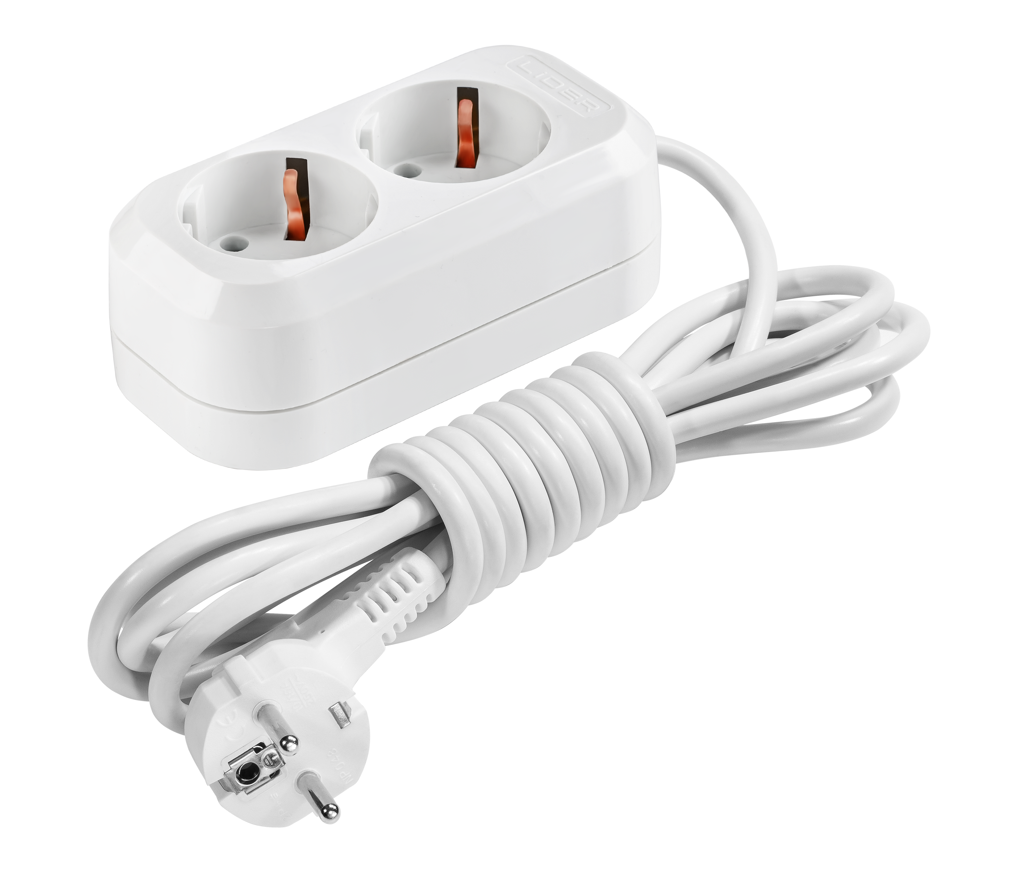 Удлинитель с заземлением Lider PROXIMA LP16-233 2г 3 м