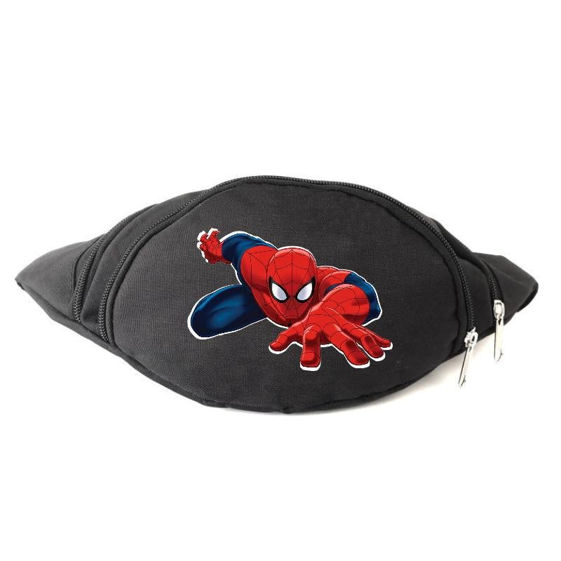 Поясная сумка-бананка Cappuchino toys Человек Паук Spiderman-004 Черный (1558626786)