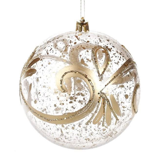 Шар новогодний пластиковый 898-123 10 см (11464) Шар новогодний пластиковый 898-123 10 см (11464)