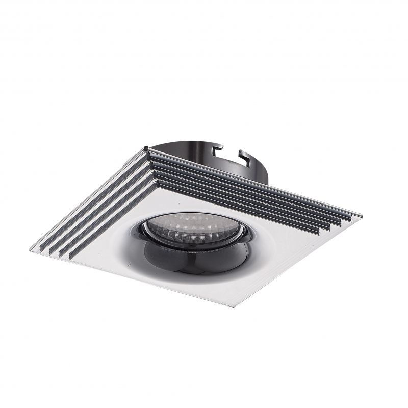 Точечный светильник Azzardo Luciano Square AZ1471 (NC1760SQ-CH)