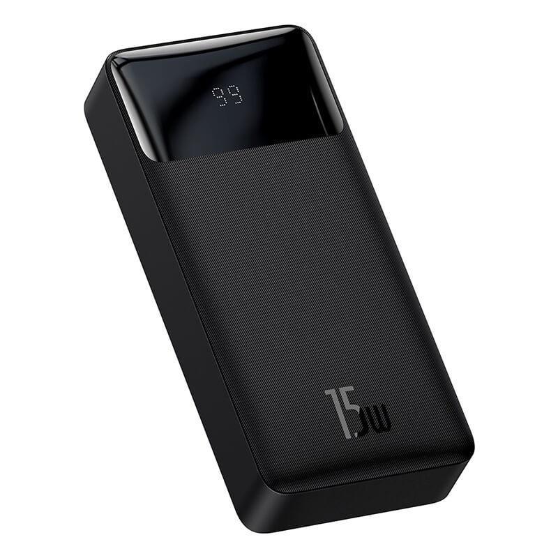 Повербанк BASEUS Bipow Digital Display Power 20000 mAh 2USB 1Type-C 3 A 15 W QC PPDML-J02 Black (536502)