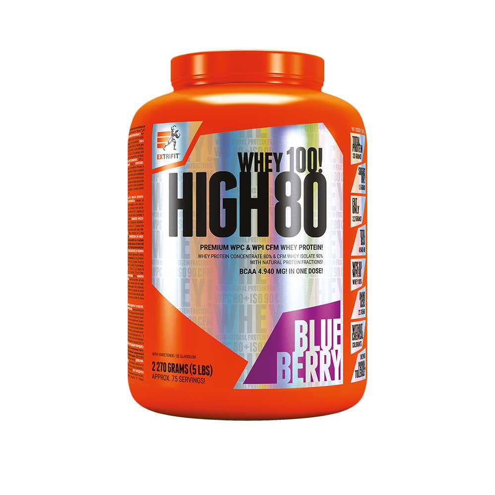 Протеин Extrifit High Whey 80 Blueberry 2270 г