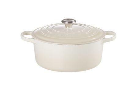 Кастрюля Le Creuset Evolution 6,7 л чугунная с крышкой Beige (21177287164430)