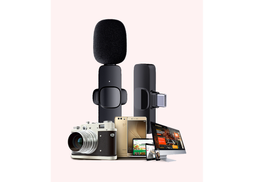 Петличный микрофон беспроводной Convers K1 для телефона на Android Type-C BPM-02 (10840458) - фото 4