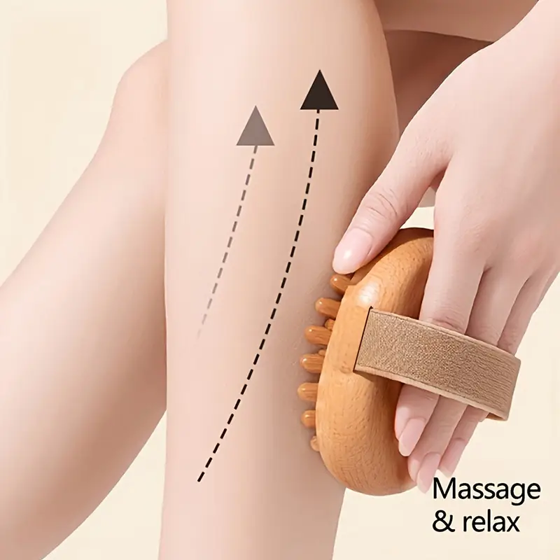 Щітка Гауша масажна з ручкою дерев'яна (27766237) - фото 4 Щітка Гауша масажна з ручкою дерев'яна (27766237) - фото 4