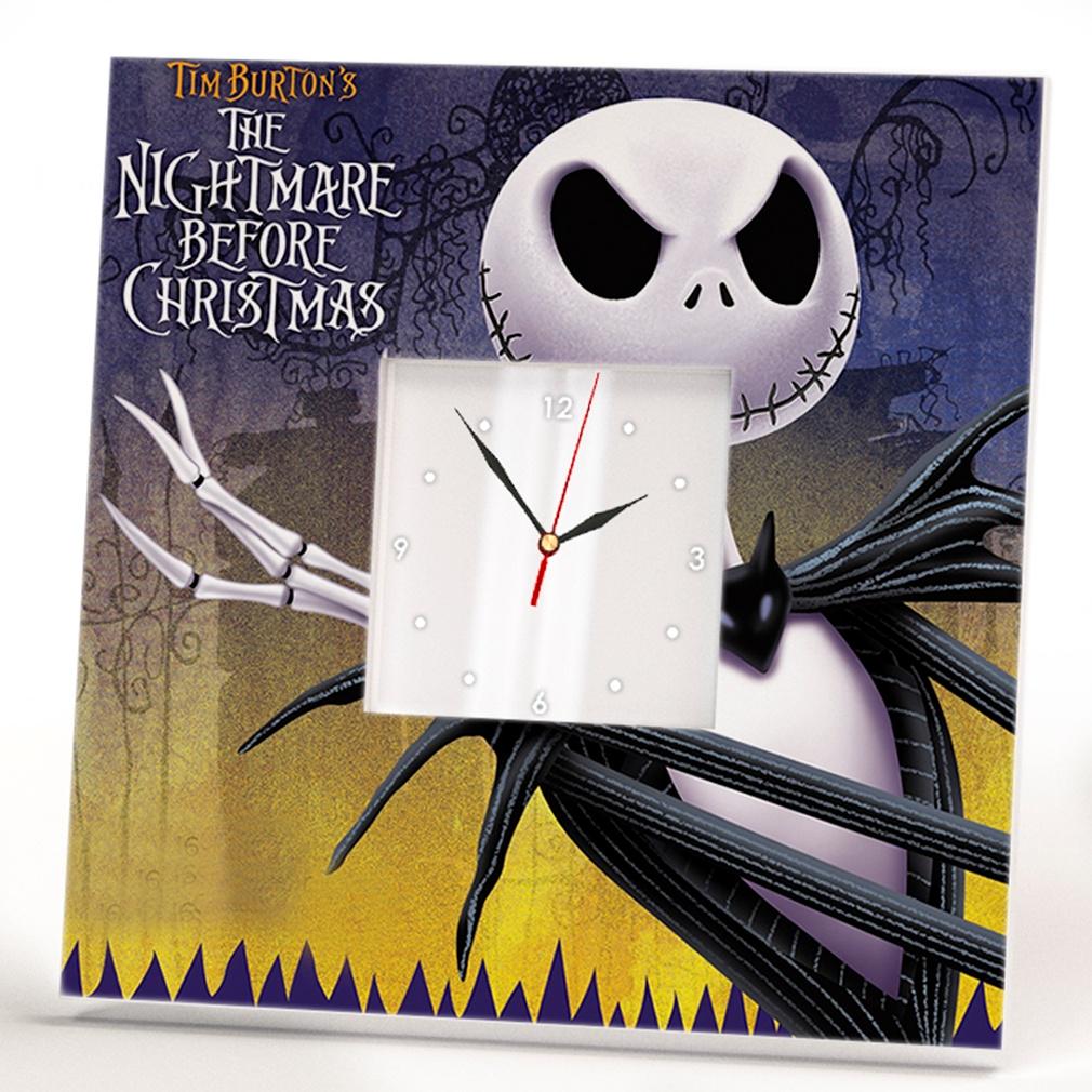 Часы по мультфильму "The Nightmare Before Christmas" 260x260 мм (C03492)