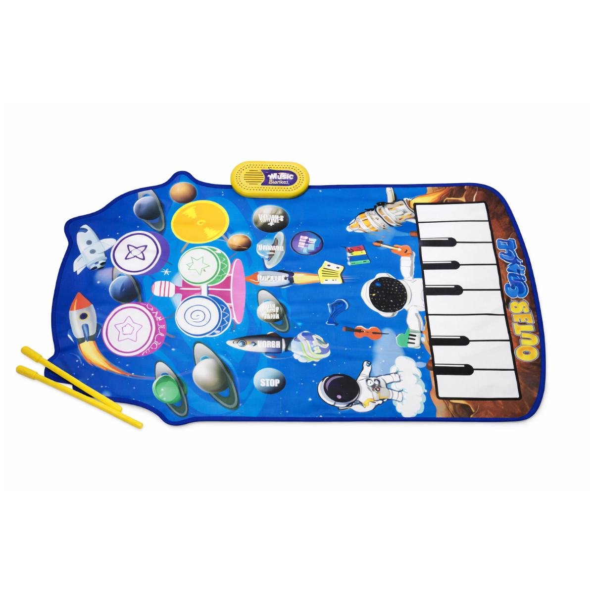 Килимок дитячий музичний Music Blanket 2в1 іграшка зі звуками для дітей (YYD-05)