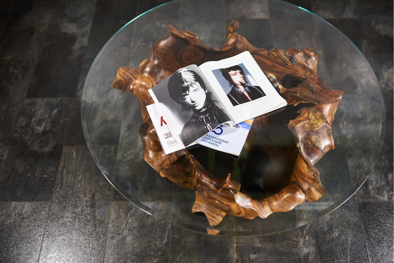 Стол журнальный из дерева тик (ND-26) - фото 4 Стол журнальный из дерева тик (ND-26) - фото 4