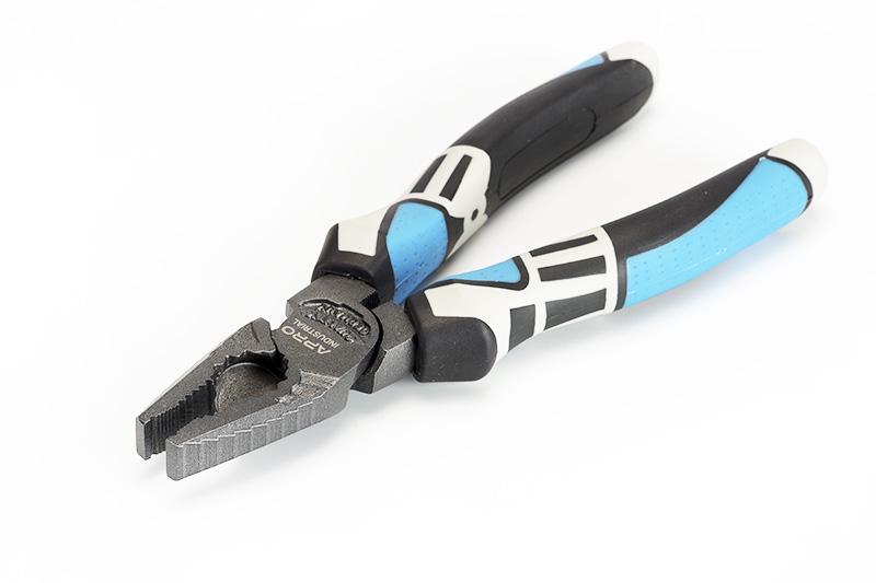 Пасатижі Apro Fulcrum 60CrV зміщений шарнір 200 мм (310354)