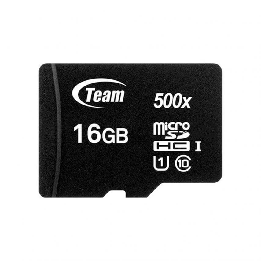 Карта памяти Team MicroSDHC 16GB Class 10 UHS-I (TUSDH16GCL10U02)