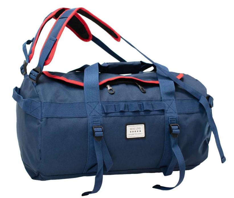 Сумка-рюкзак SEMI LINE A3051-2 36 л Blue (DAS303101) - фото 5 Сумка-рюкзак SEMI LINE A3051-2 36 л Blue (DAS303101) - фото 5