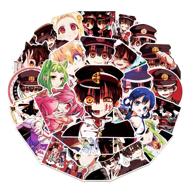 Стикеры виниловые Ханако Кун №1 50 шт. (10449)