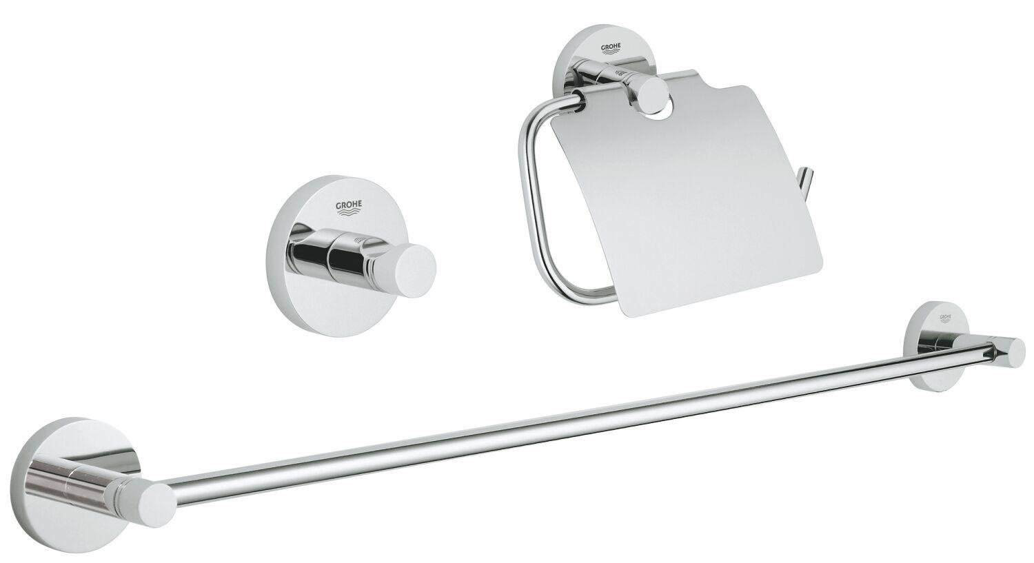 Набор аксессуаров Grohe Essentials 3в1 (40775001)