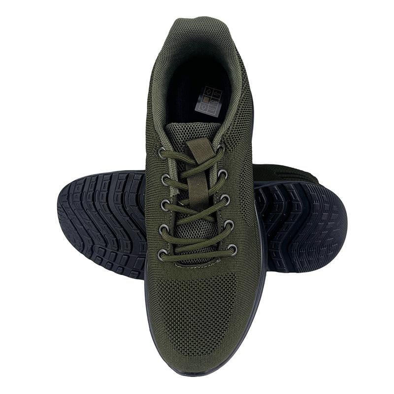 Кроссовки мужские текстиль 20355-3 p. 43 27 см Темно-зеленый