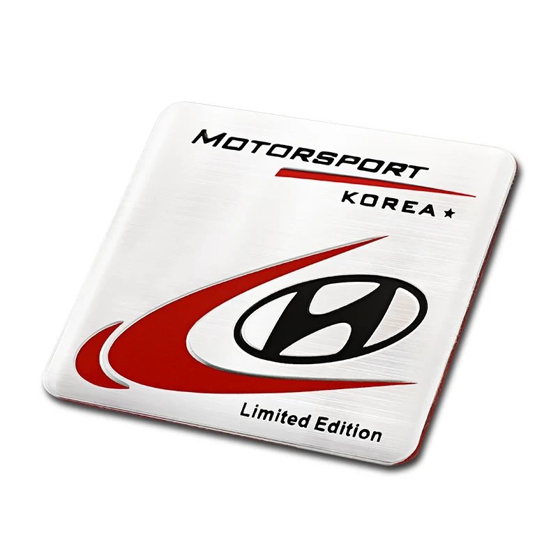 Эмблема алюминиевая Hyundai Limited Edition 6х5,5 см (2123092323)