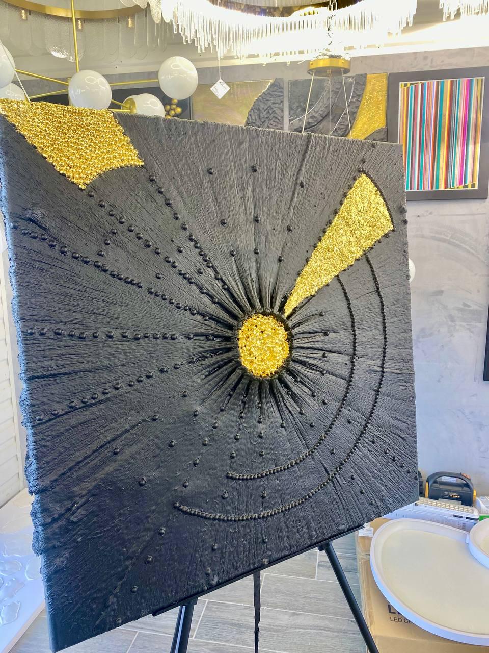 Картина ручной работы Zilini 7777 Абстракция 80x80 см (27445181) - фото 2