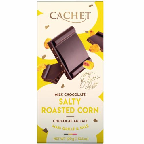 Шоколад молочный Cachet Salty Roasted Corn 21430 100 г (29433382)